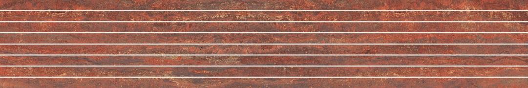 I Travertini Listello Tratto TR07LT9 - Rosso Vein Cut, Strideup, 20x120cm, 9.00mm, Rectified