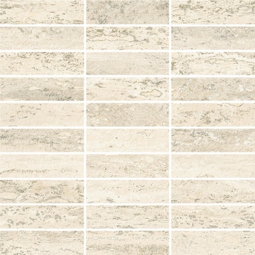 I Travertini Muretto TR01MB - Bianco Vein Cut, Strideup, 30x30cm, 6.00mm, Not rectified