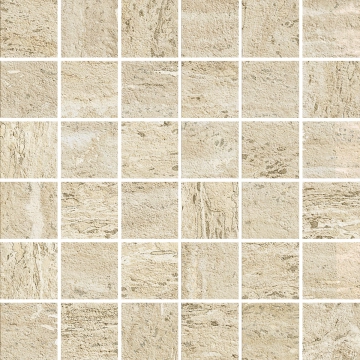 I Travertini Mosaico TR033MA - Beige Vein Cut, Strideup, 30x30cm, 9.00mm, Not rectified