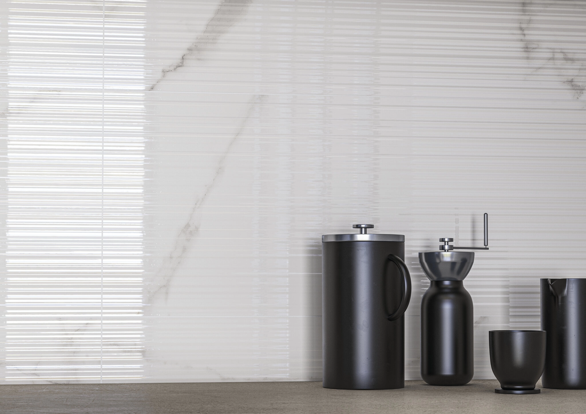 Cifre Ceramica Bianco Carrara