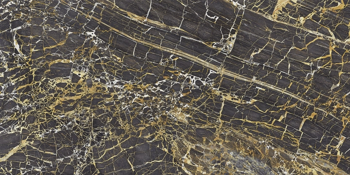 Golden 300000000000042144 - Black, Pulido premium, 60x120cm, 10.50mm, Rectified
