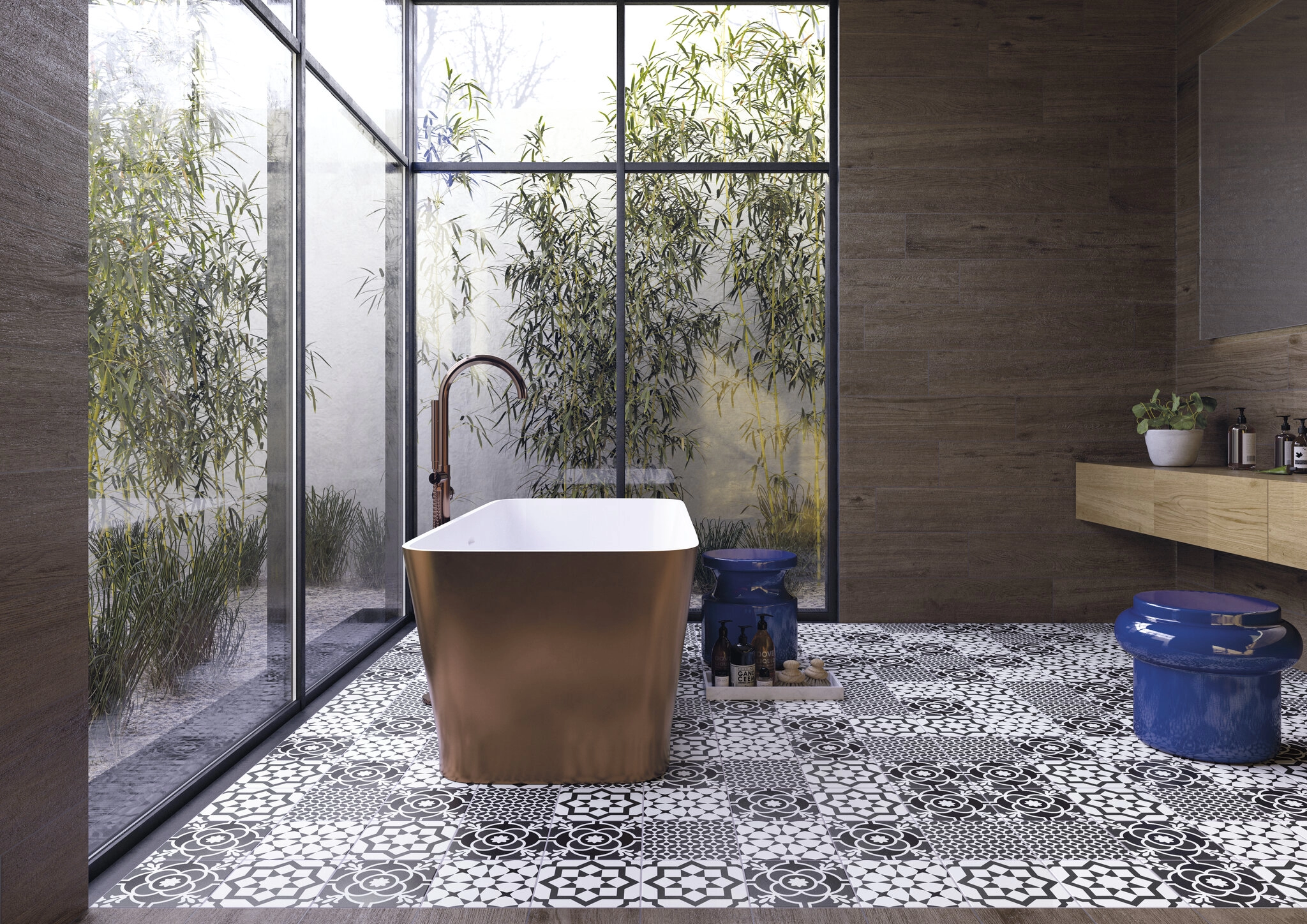 Cifre Ceramica Hidra, Pattern