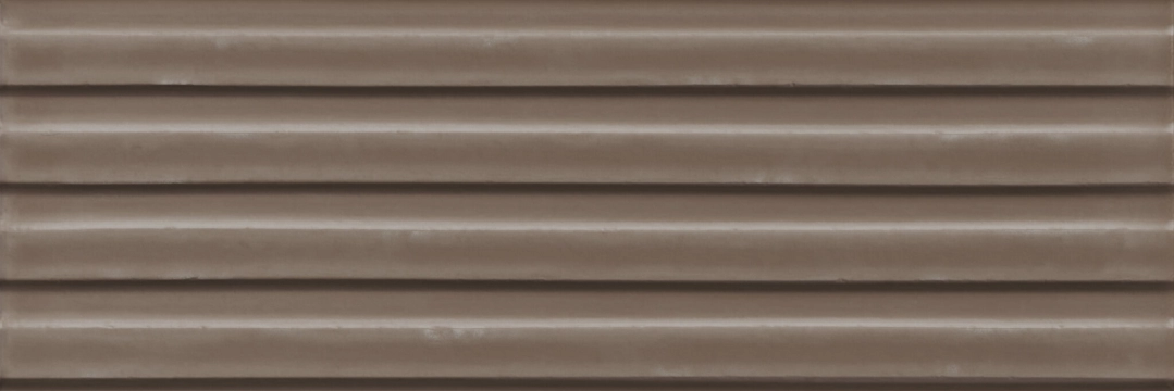Gare 300000000000068301 - Taupe, Brillo, 10x30.5cm, 8.60mm, Rectified