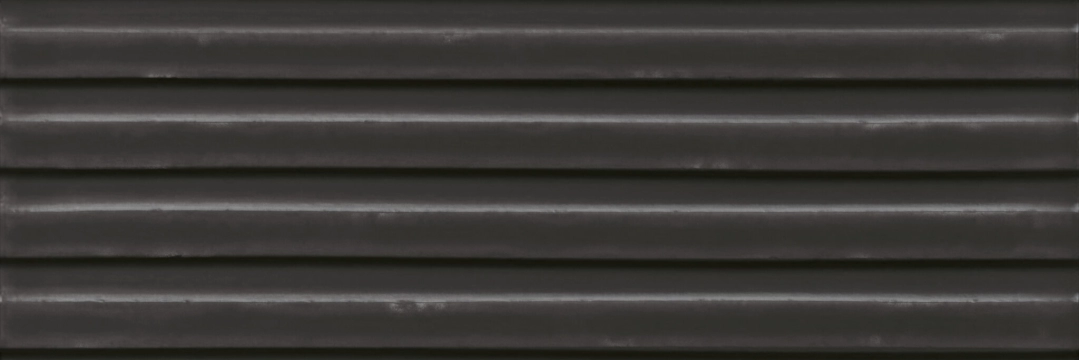 Gare 300000000000068303 - Anthracite, Brillo, 10x30.5cm, 8.60mm, Rectified