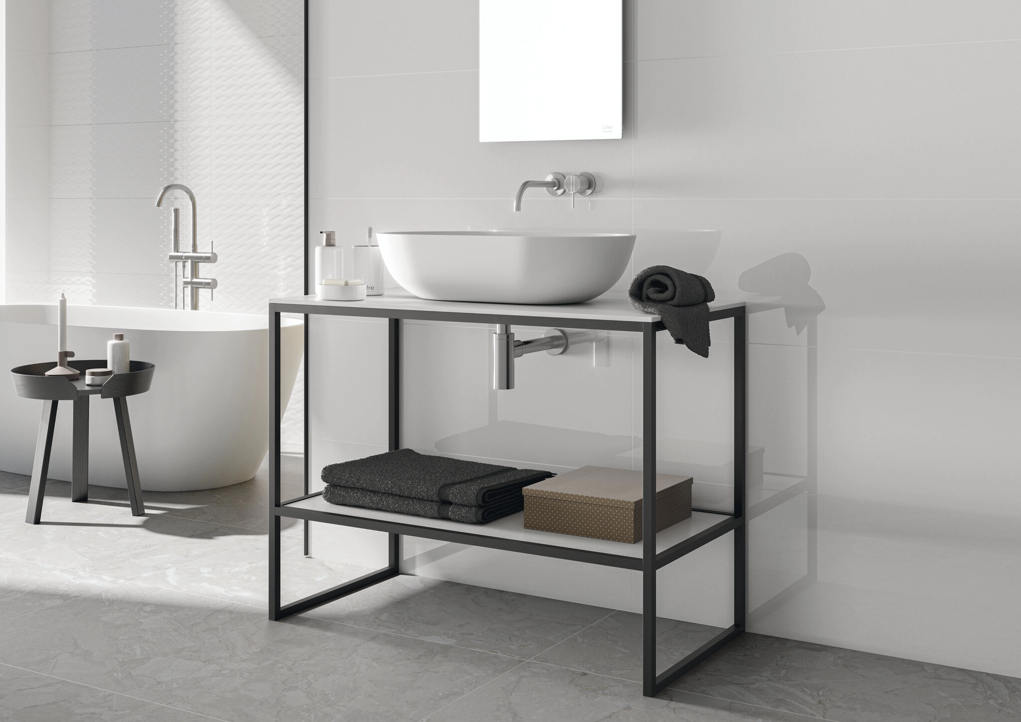 Cifre Ceramica Glaciar, Color