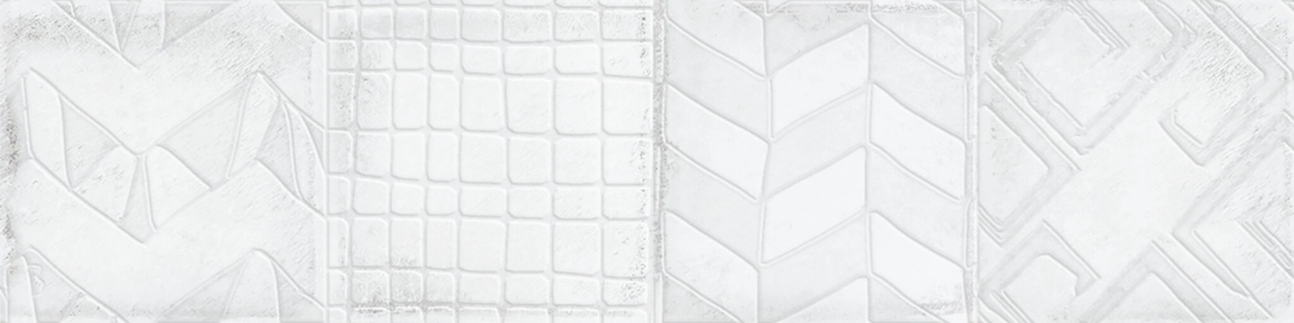 Alchimia Decoro 300000000000042778 - White, Brillo, 7.5x30cm, 8.60mm, Rectified
