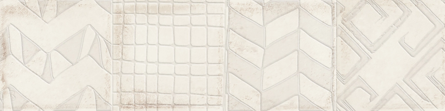 Alchimia Decoro 300000000000042775 - Ivory, Brillo, 7.5x30cm, 8.60mm, Rectified
