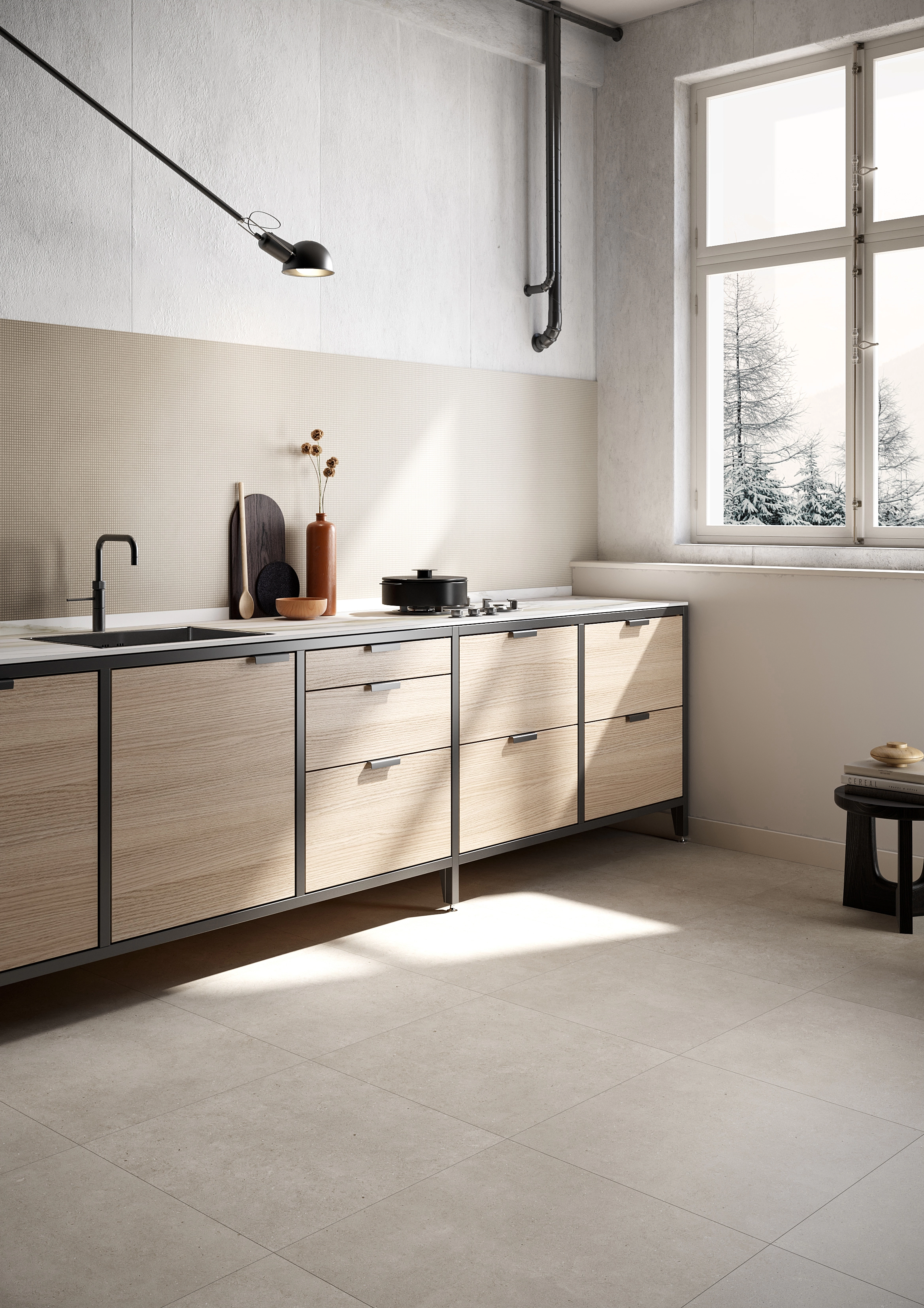 Terratinta Ceramiche Lagom, Terrazzo; Stone