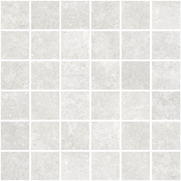 Less Mosaico 5x5 TTLE01M5N - White, Matt, 30x30cm, 8.50mm, Rectified