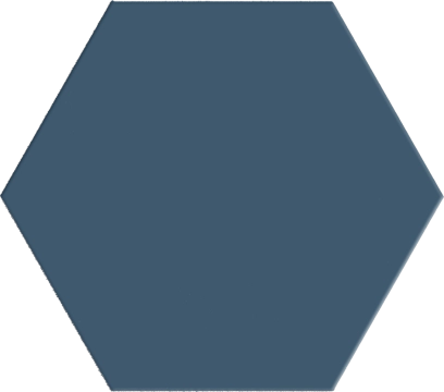 Hexa TTHXF21N - Aegean Blue, Matt, 5.51x6.3