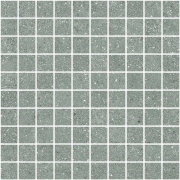 Grained Mosaico 3x3 TTGR04M3N - Green Copper, Matt, 30x30cm, 10.00mm, Rectified