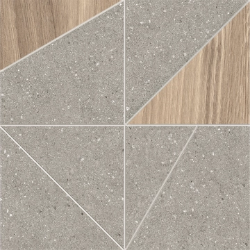 Grained Tangram TTGR02MT29N - Zinc, Matt, 29x29cm, 10.00mm, Rectified