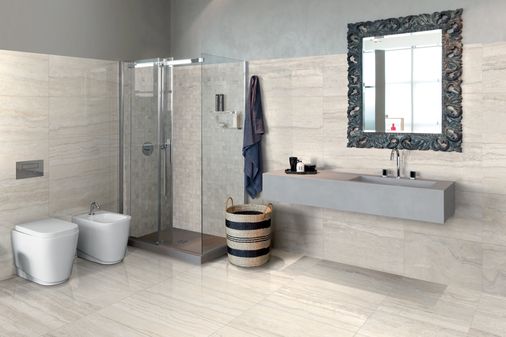 Antica Ceramica Rubiera Memento Travertino | Dimora