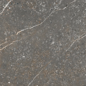 Volcano Nero, Naturale, 120x120cm, 10.00mm, Rectified