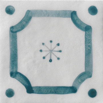 Ot07026 Budoni Pavone, Naturale, 20x20cm, 10.00mm, Not rectified