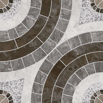 Medina EMF35 - Gris, Mate, 45x45cm, 10.00mm, Not rectified