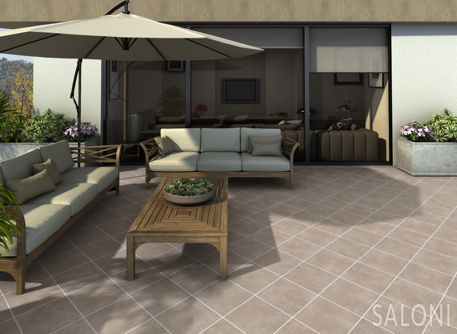 Saloni Ceramica Grip, Stone