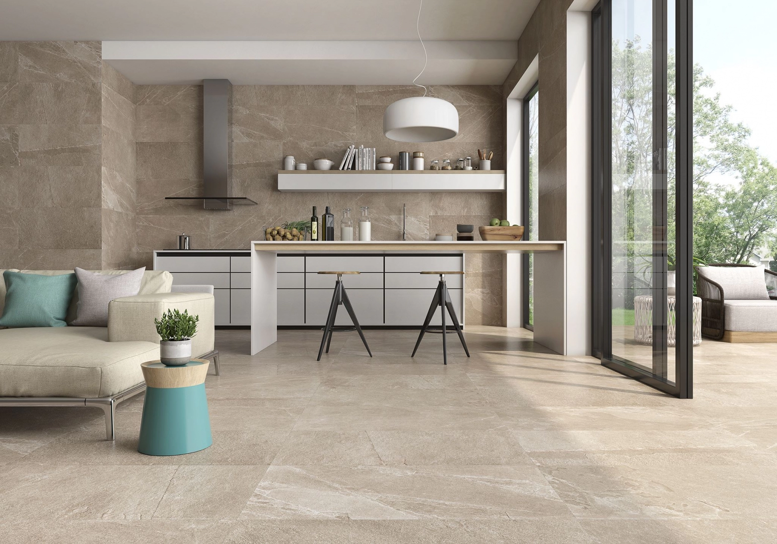 Saloni Ceramica Ardesia, Concrete