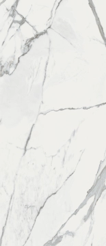 Infinito 2.0 INF416 - Calacatta White, Polished, 160x320cm, 6.00mm, Rectified