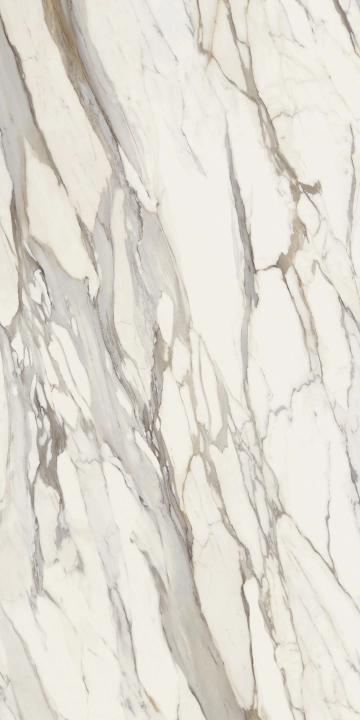 Infinito 2.0 Boomatch B INF507 - Calacatta Gold, Polished, 160x320cm, 6.00mm, Rectified