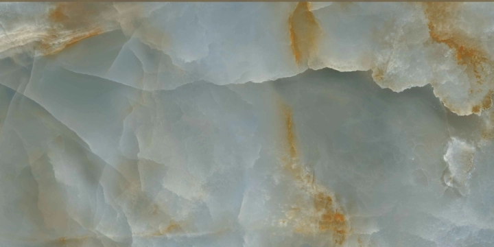 Infinito 2.0 INF3071 - Onyx Blue, Crystal polished, 60x120cm, 6.00mm, Rectified