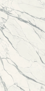 Infinito 2.0 Boomatch A INF1045 - Statuario Extra, Polished, 160x320cm, 6.00mm, Rectified
