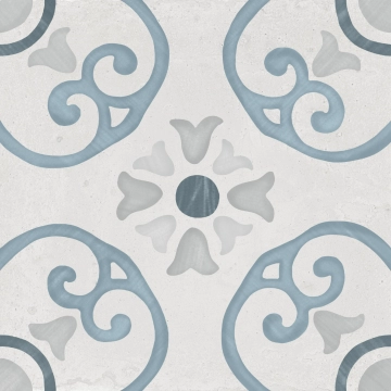 Sirocco 32923 - Blue Dhalia, Matt, 22.3x22.3cm, 10.00mm, Not rectified