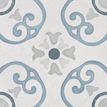 Sirocco 36517 - Blue Dhalia, Matt, 22.3x22.3cm, 9.00mm, Not rectified