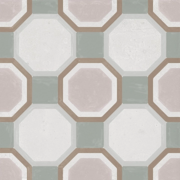 Patterns 36491 - Pink Diamond, Matt, 22.3x22.3cm, 9.00mm, not-rectified