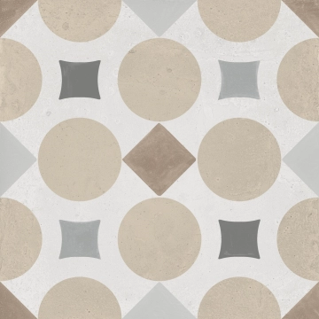 Patterns 36511 - Sand Geometric, Matt, 22.3x22.3cm, 9.00mm, not-rectified