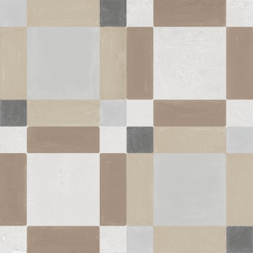 Patterns 36512 - Sand Square, Matt, 22.3x22.3cm, 9.00mm, not-rectified
