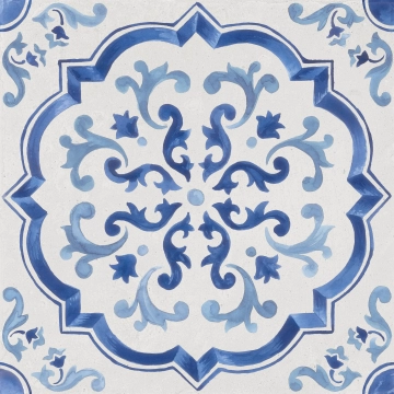 Mestral 36521 - Rosette, Matt, 22.3x22.3, Square, 9.00, Not Rectified
