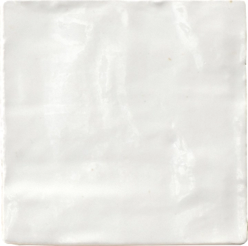 Riad 26045 - White, Matt, 10x10cm, 8.50mm, Not rectified