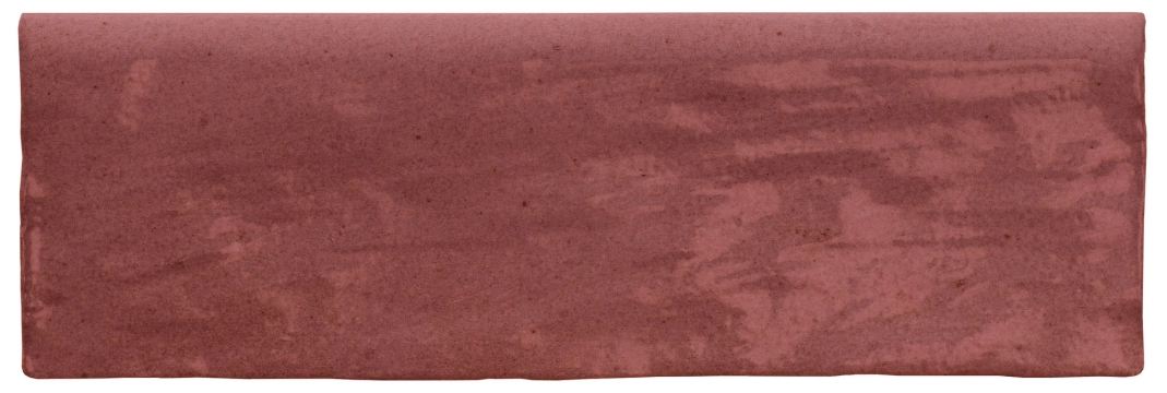 Riad Trim 27352 - Red, Matt, 6.5x20cm, 9.00mm, Not rectified