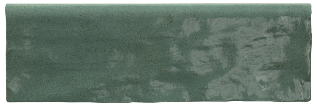 Riad Trim 26769 - Green, Matt, 6.5x20cm, 9.00mm, Not rectified