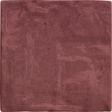 Riad 42569 - Red, Matt, 10x10cm, 8.50mm, Rectified