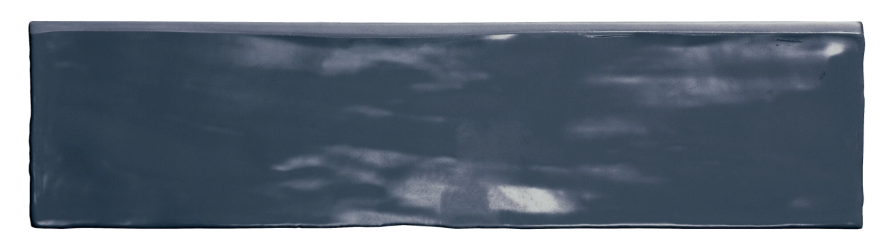 Poitiers Trim 21575 - Azure, Glossy, 7.5x30cm, 9.00mm, Not rectified