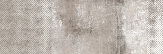 Materika Decor Constellation Grey, Matt, 25x75cm, 10.10mm, Not rectified