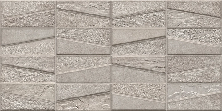 Materika Tektonia Grey, Matt, 31.6x63.5cm, 9.00mm, Not rectified