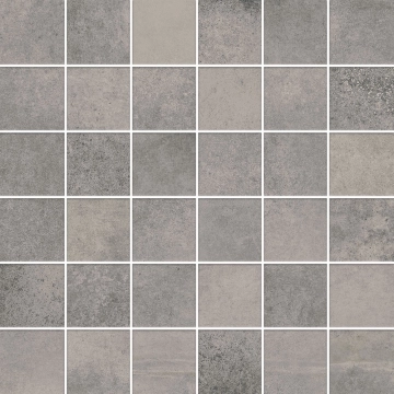 Materika Mosaico Dark Grey, Matt, 31.6x31.6cm, 8.50mm, Not rectified