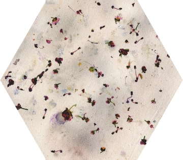 Botanical - Blumen, Natural, 14x16cm, 10.00mm, not-rectified