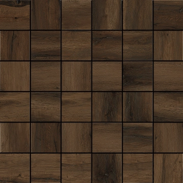 Legno Del Notaio Mosaico MK.LNOT OLD - Old, Matt, 30x30cm, 10.00mm, Rectified