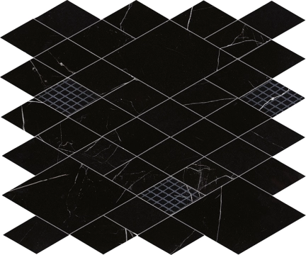 Majestic Net 02619 - Royal Nero, Levigato, 31x35cm, 8.50mm, Rectified