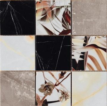 Majestic Mosaico 02632 - Jungle Cold, Levigato, 30x30cm, 8.50mm, Rectified