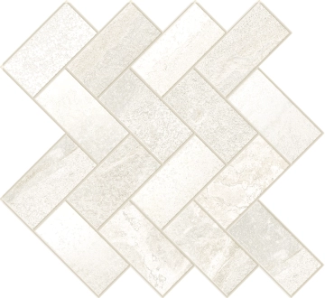 Ibla Opus 04007 - Bianco, Mix lap/nat, 28.2x28.5cm, 9.50mm, Rectified