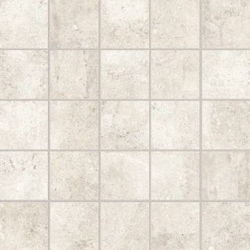 Castlestone Mosaico 00159 - White, Naturale, 30x30cm, 9.50mm, Rectified
