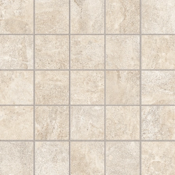Castlestone Mosaico 00160 - Almond, Naturale, 30x30cm, 9.50mm, Rectified