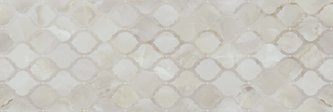 Lemnos Decoro 316270373997 - Perla, Brillo, 33.3x100cm, 7.00mm, Rectified