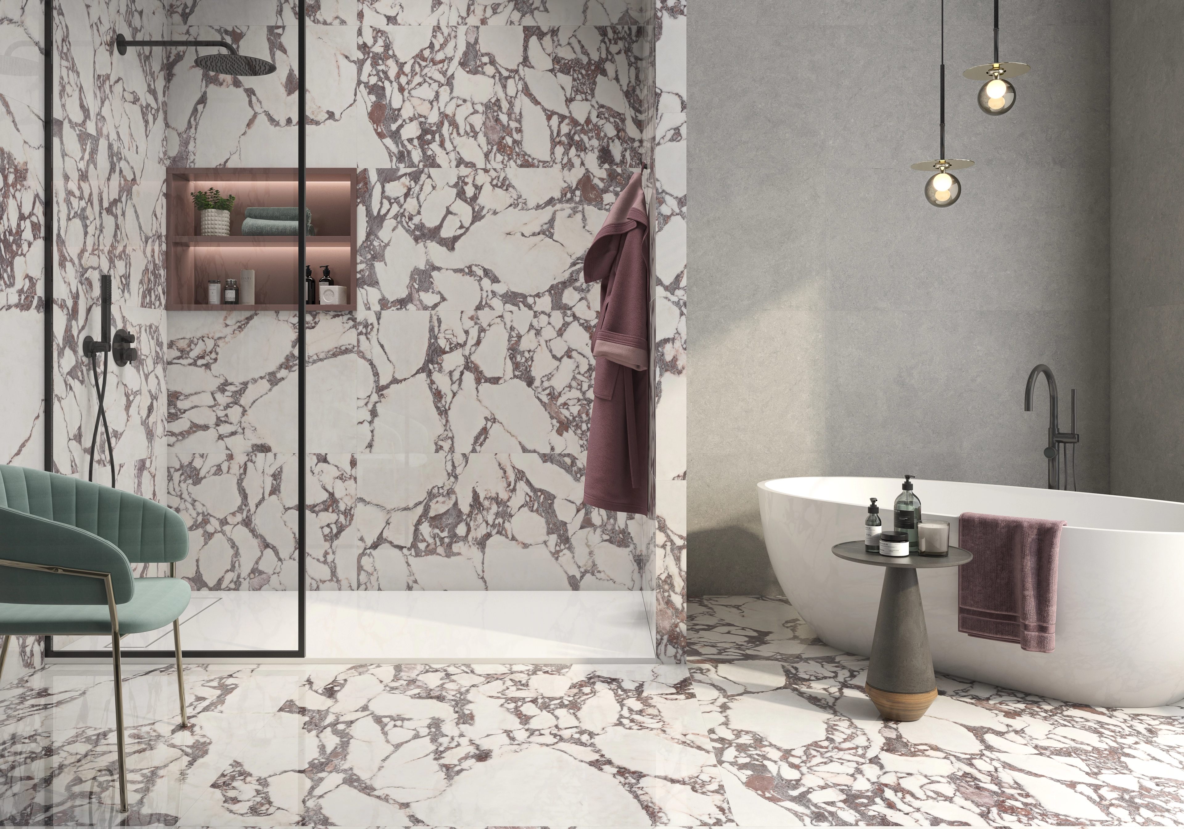 Pamesa Lux Viola, Marble