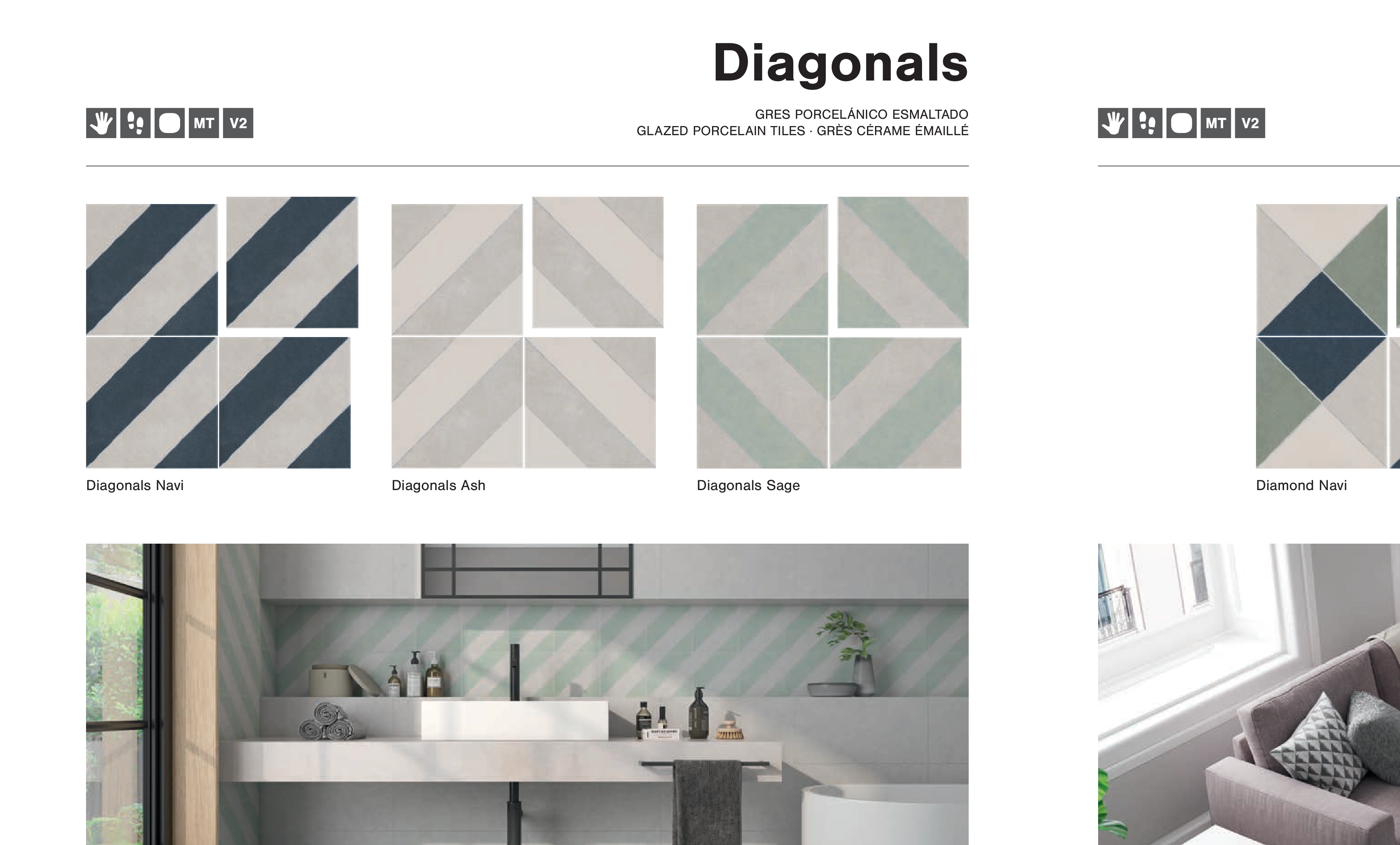 DIAGONALS-DIAMOND